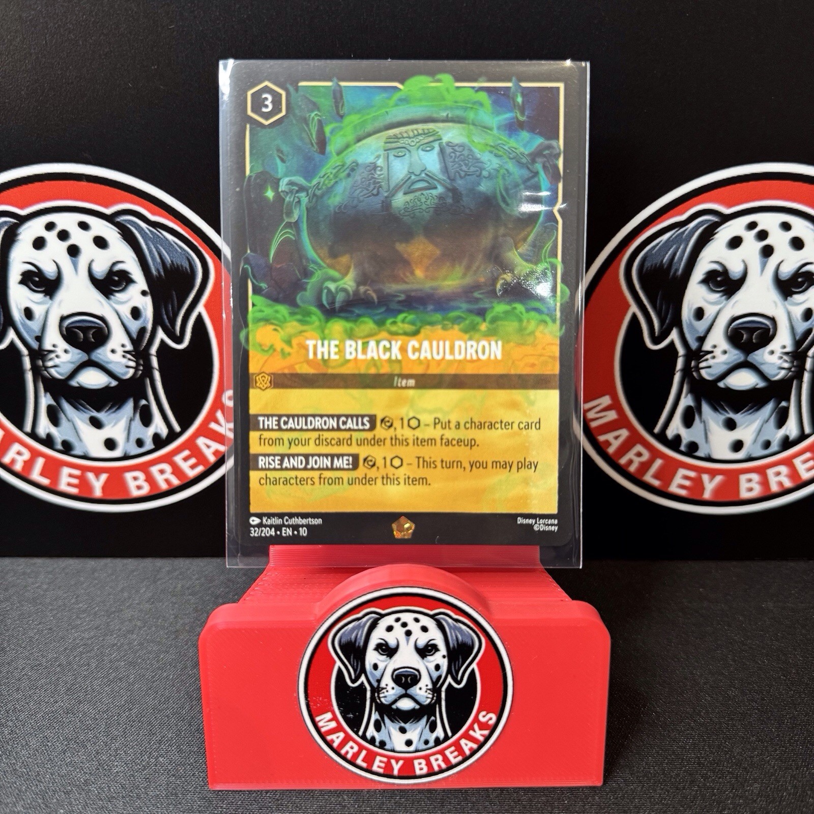 Disney Lorcana The Black Cauldron Legendary Non-Foil 32/204 Whispers In the Well