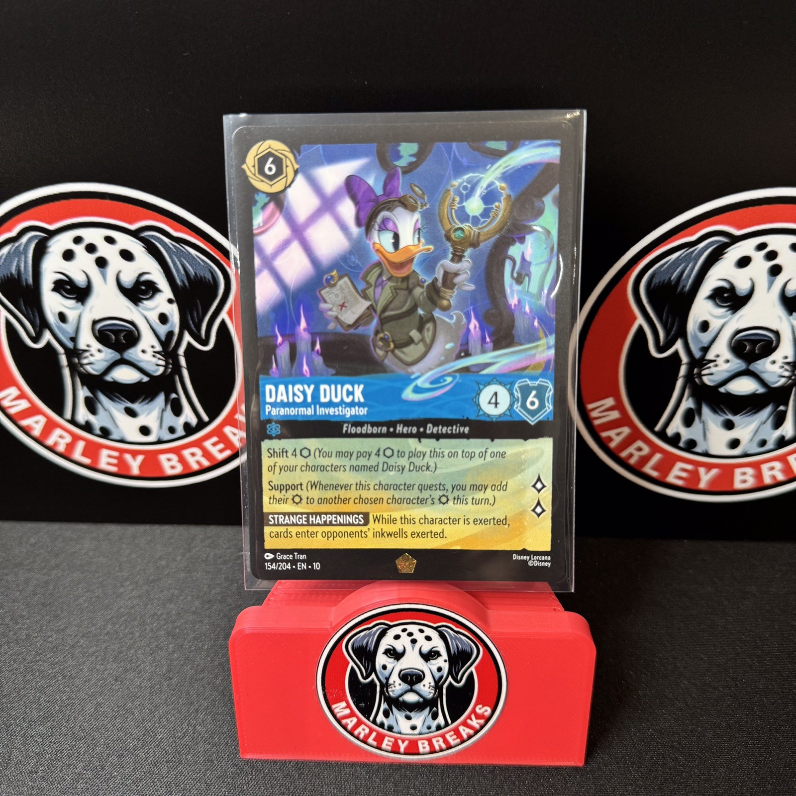 154/204 Daisy Duck - Paranormal Investigator LEGENDARY NON FOIL  Disney Lorcana