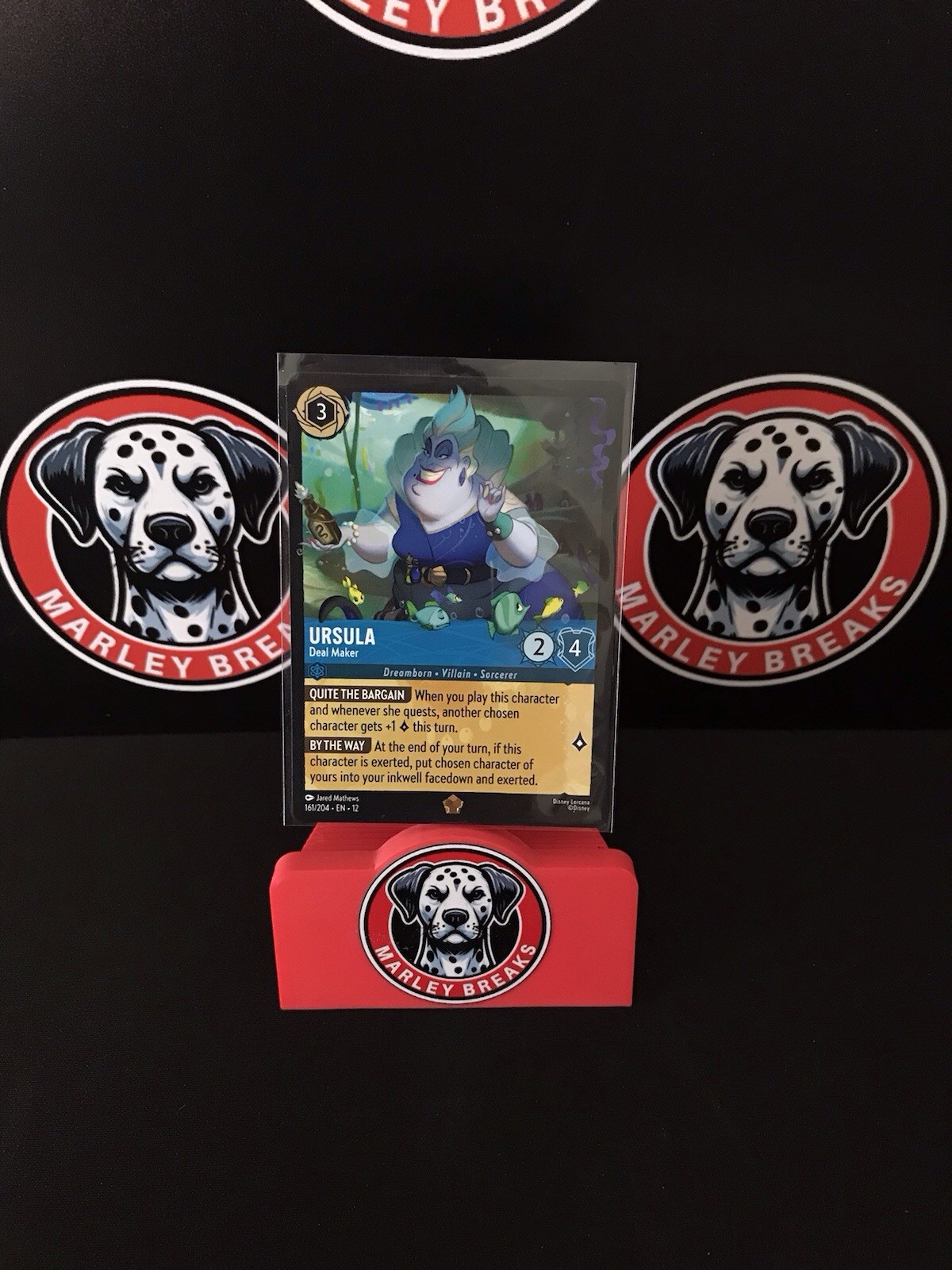 Disney Lorcana Wilds Unknown  Legendary Ursula Deal Maker 161/204